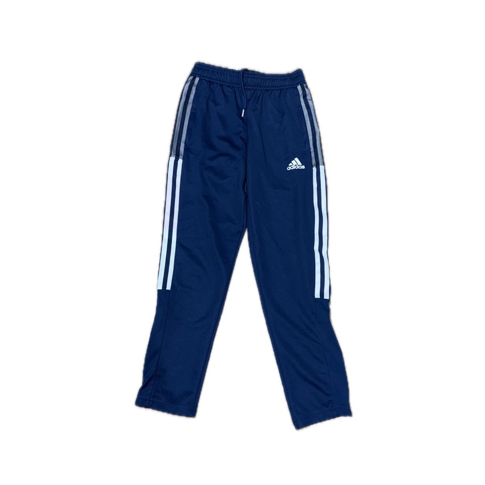 Adidas Kids Navy Blue Track Pants
